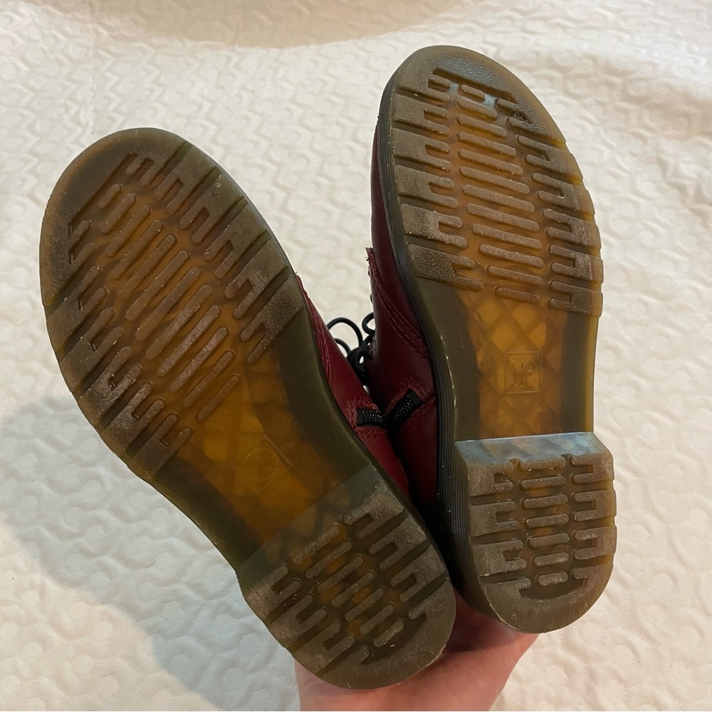Dr. Martens Kids Boots - Burgundy - Picture 9 of 9
